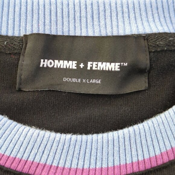 Homme Femme Graphic T-Shirt XXL Large Black Floral Hummingbird Chain Streetwear - Picture 5 of 10